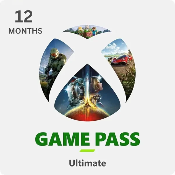 gampeass12mth Xbox Game Pass Ultimate - 12 Month Subscription ACCOUNT