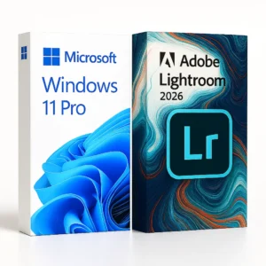 package__lrc26_win11pro.webp Windows 11 Pro + Lightroom 2026 (para Windows)