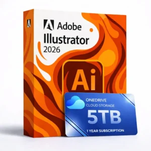 ai26_od5tb Illustrator 2026 com 5 TB no OneDrive (Lifetime)