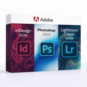 id_ps_lr InDesign 2026 + Photoshop 2026 + Lightroom Classic 2026