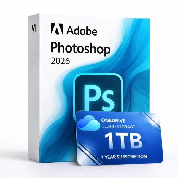 ps26_od1tb Photoshop 2026 com 1 TB no OneDrive durante 1 ano