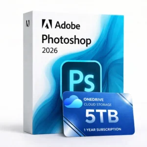 ps26_od5tb Photoshop 2026 com 5 TB no OneDrive (Lifetime)