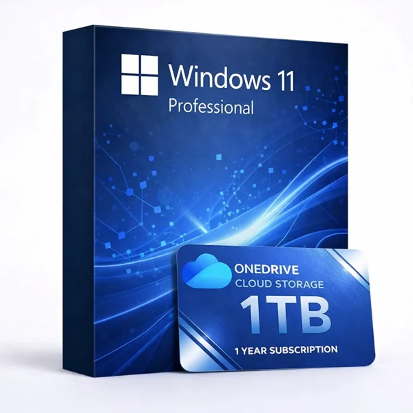 Windows 11 Pro com 1 TB de OneDrive durante 1 ano